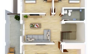 Brand New Single House with 5 Rooms